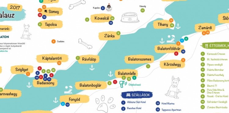 Kutyabarát Balaton Élménykalauz készül a felhőtlen kutyás kikapcsolódáshoz